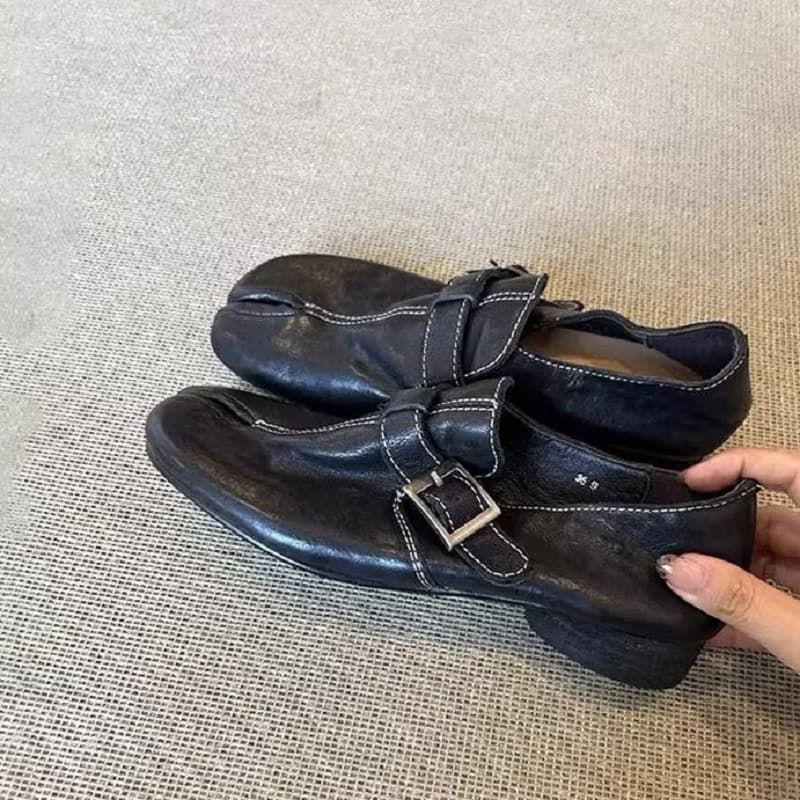 women's office leather shoes