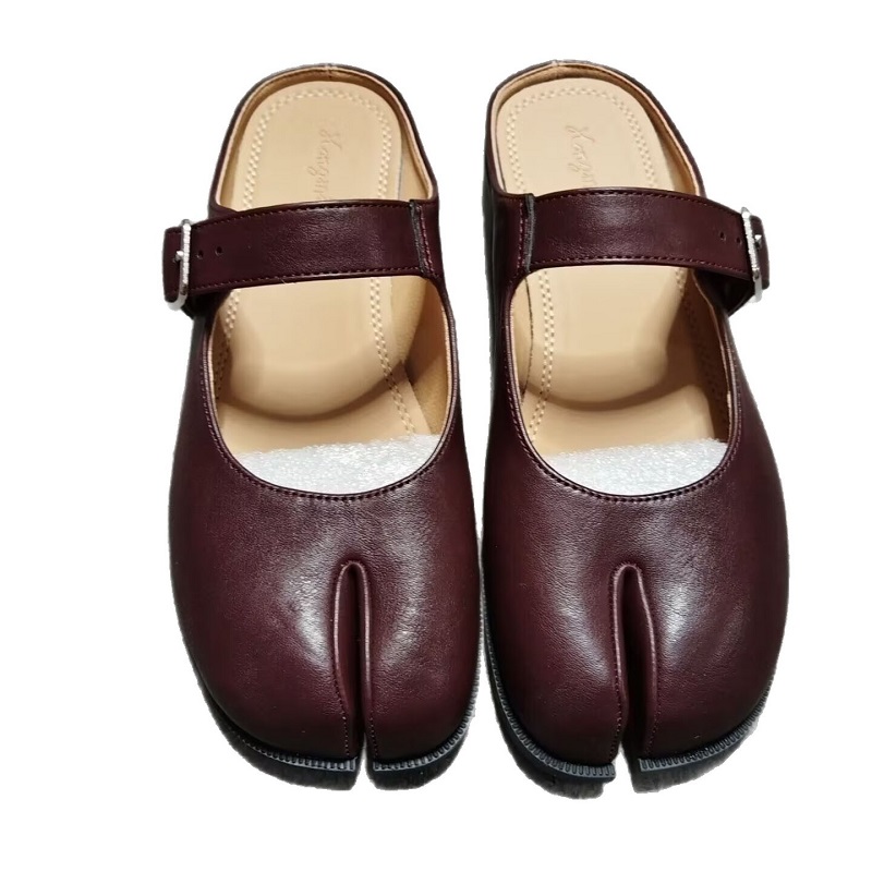 New Style One-piece Flat-bottom Design Women's Split-toe Shoes