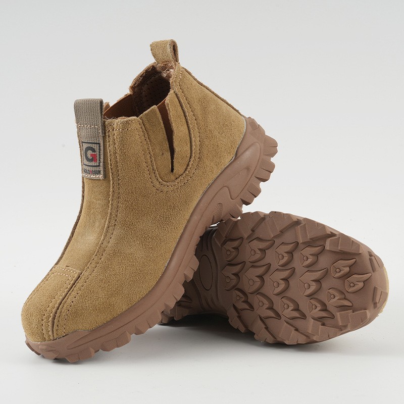 Men's Safety Shoes With Anti-shock And Anti-puncture Protection And Insulation Properties