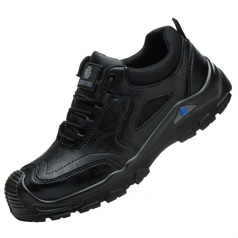 genuine leather safety shoes