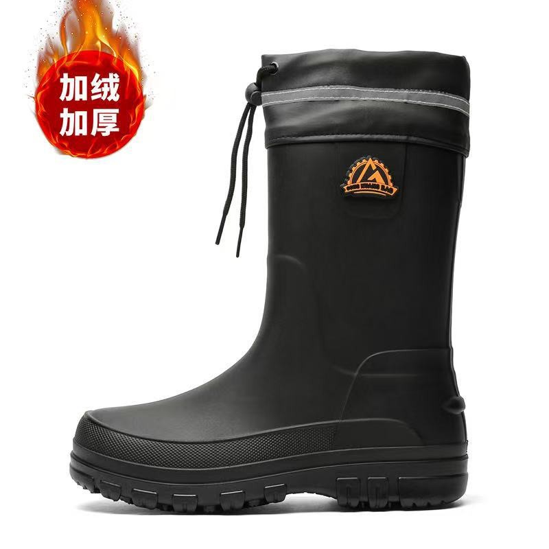 Waterproof , Anti-slip, Wear-resistant Rain Boots And Warm Water Shoes For Women