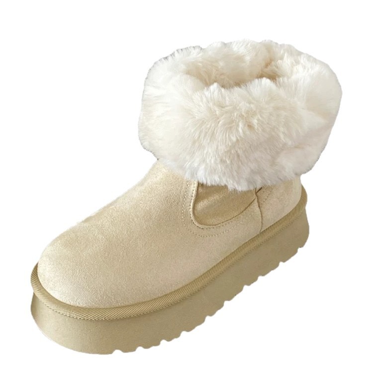 Lady Snow Boots Are Warm, Comfortable, Lined With Thick Padding And HaveA Thick