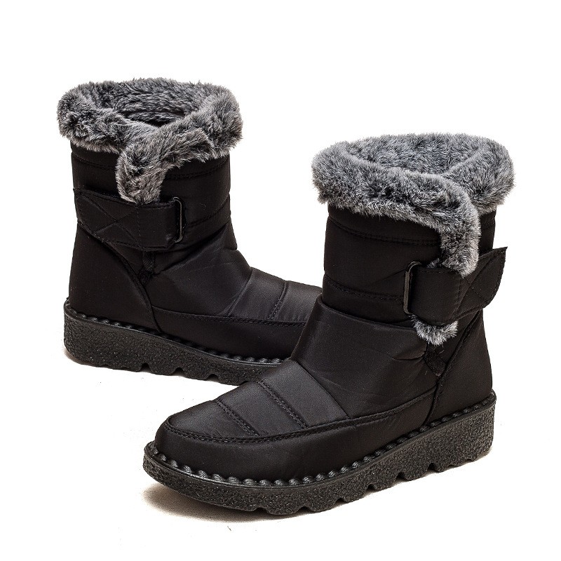 Winter Women'S Fashionable Casual Fleece Insulated Warm Thick Snow Boots