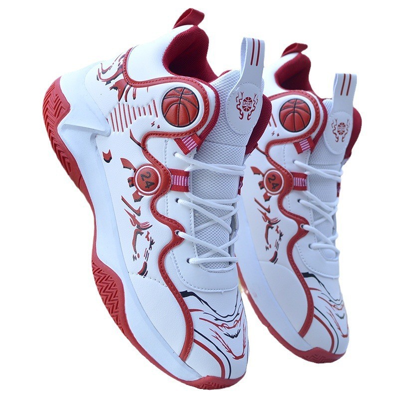 New Men'S Basketball Shoes With Cushioning And Durability, Suitable For Professional Sports Activities.