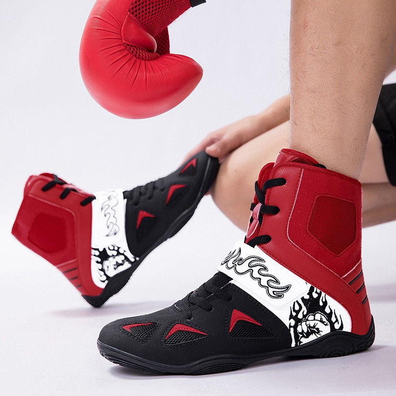 boxing shoes dorados