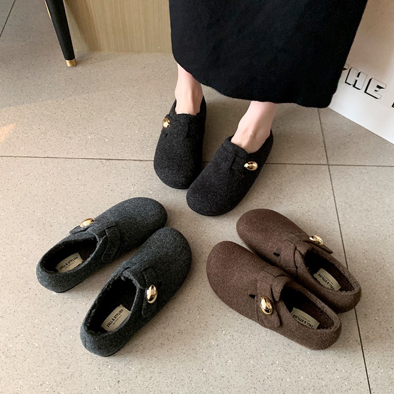 casual office flat shoes women